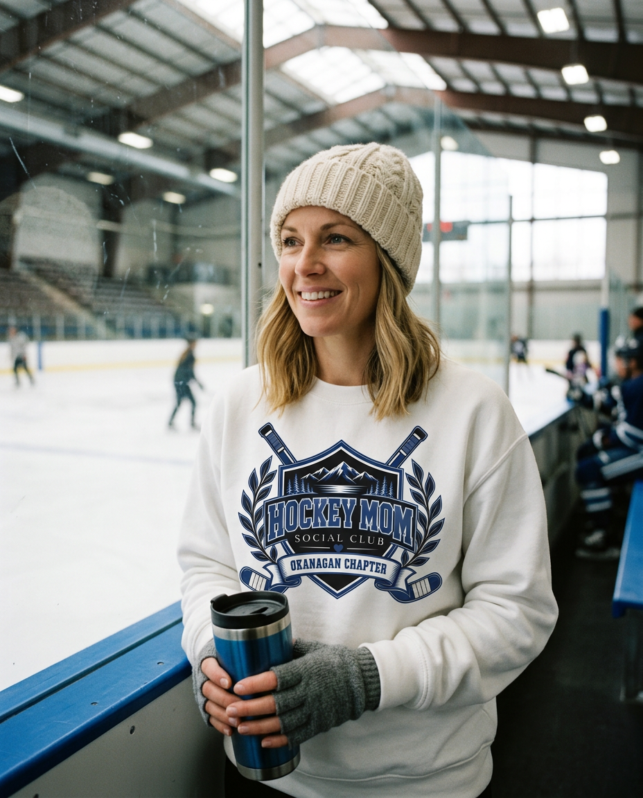 Penticton Hockey Mom Crewneck