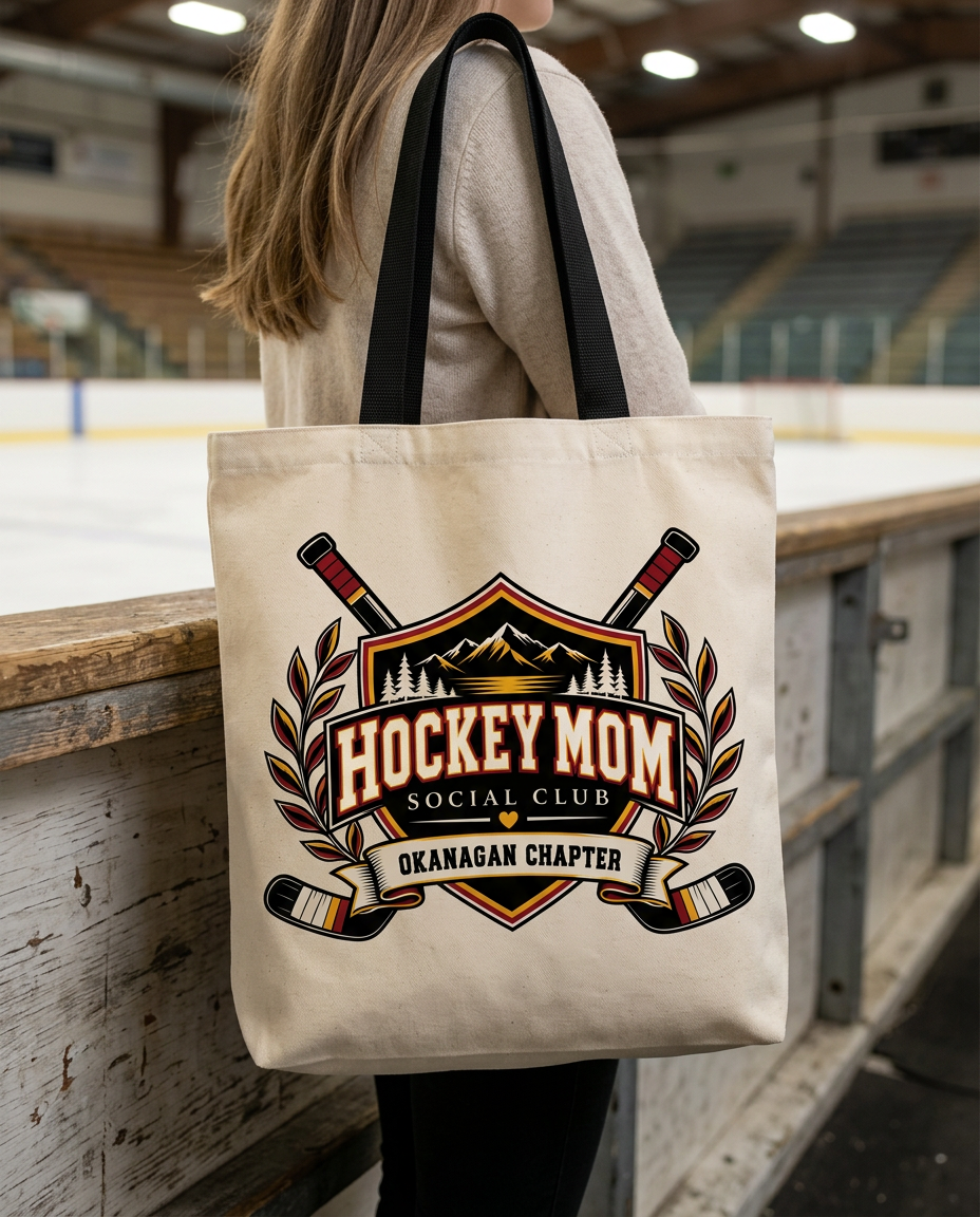 Hockey Mom Tote Bag