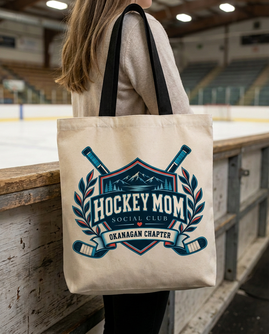 Hockey Mom Tote Bag