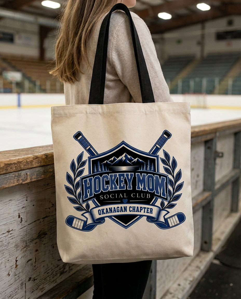 Hockey Mom Tote Bag