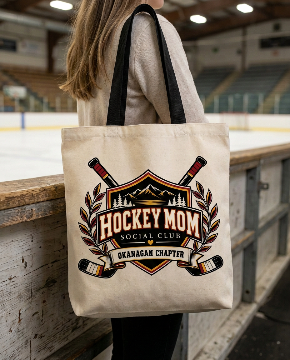 Hockey Mom Tote Bag