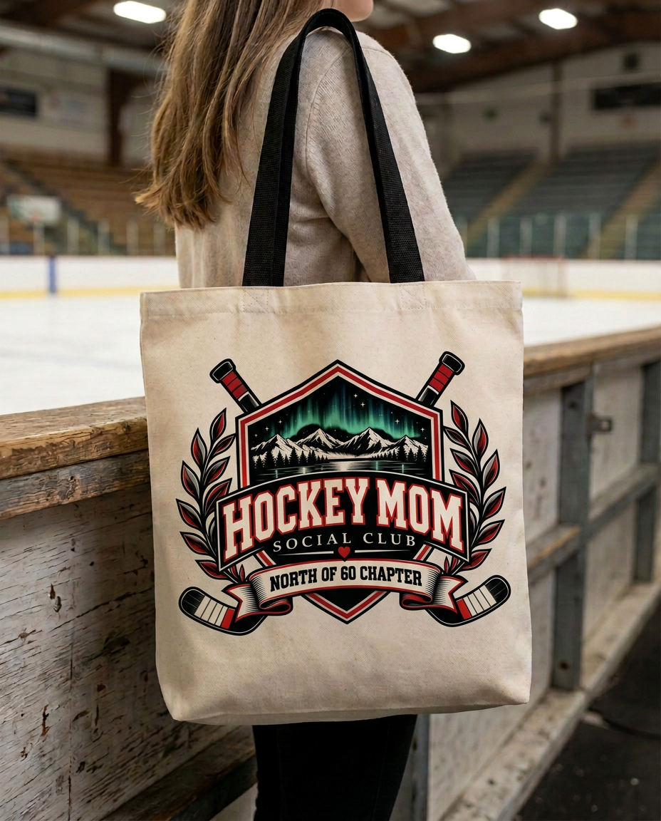 Hockey Mom Tote Bag