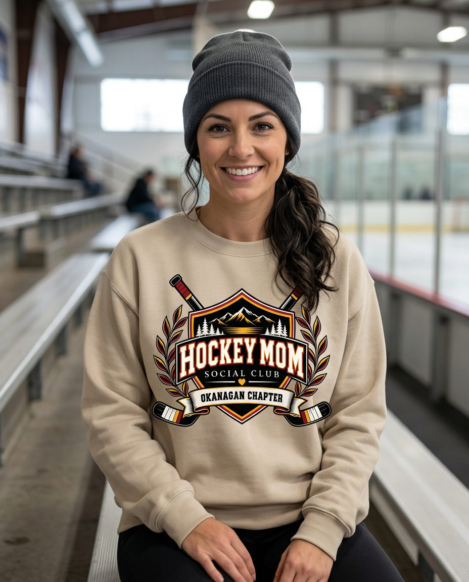 Vernon Hockey Mom Crewneck