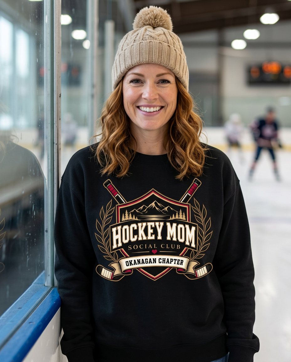 West Kelowna Hockey Mom Crewneck