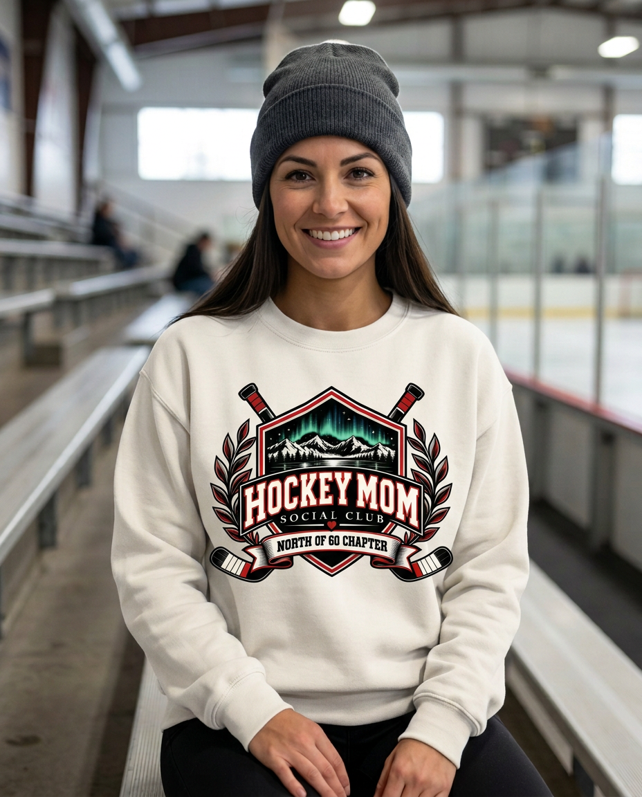 Whitehorse Hockey Mom Crewneck